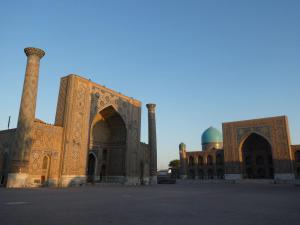 sun on registan
